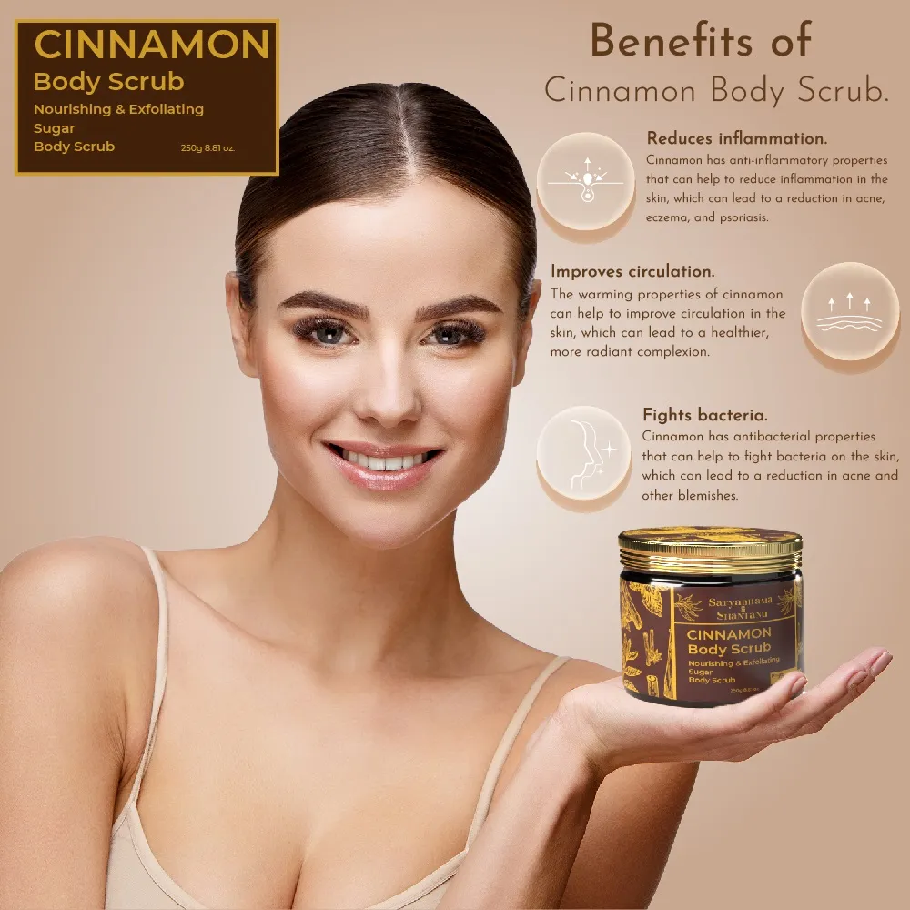 RBV B2B Cinnamon Honey Body Scrub (250g)-12 Pcs.